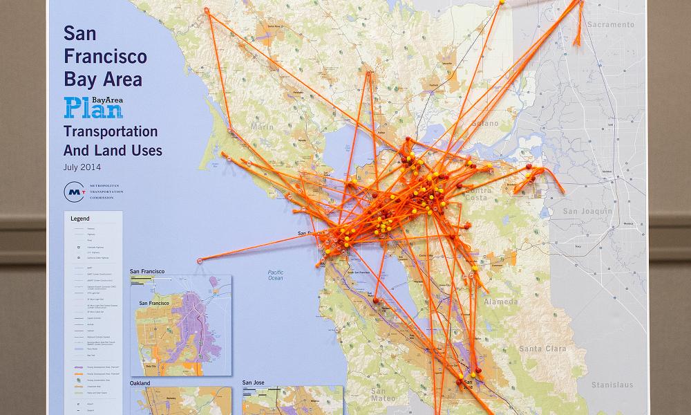 The live-work-play exercise illustrates the complexity of travel patterns.