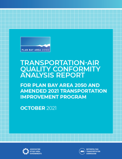 Air Quality Conformity and Consistency Report cover.
